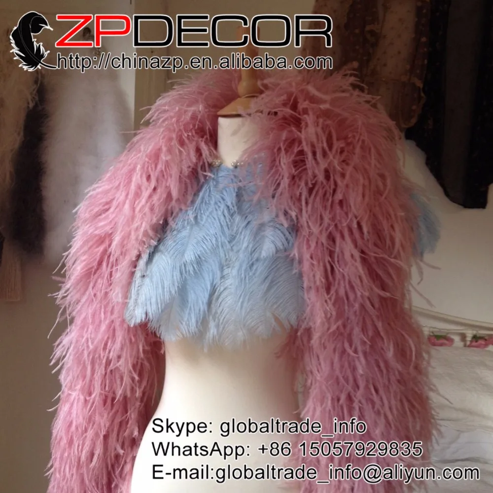 Ostrich feather cape3