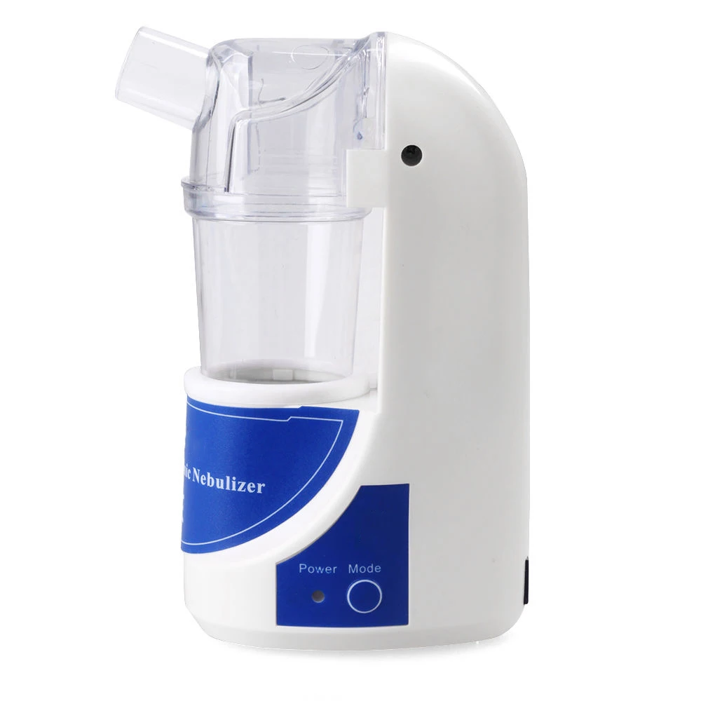 

2017 New Portable Ultrasonic Nebulizer Handheld Nebuliser Respirator Humidifier Audlt Kid Home Health Care Useful