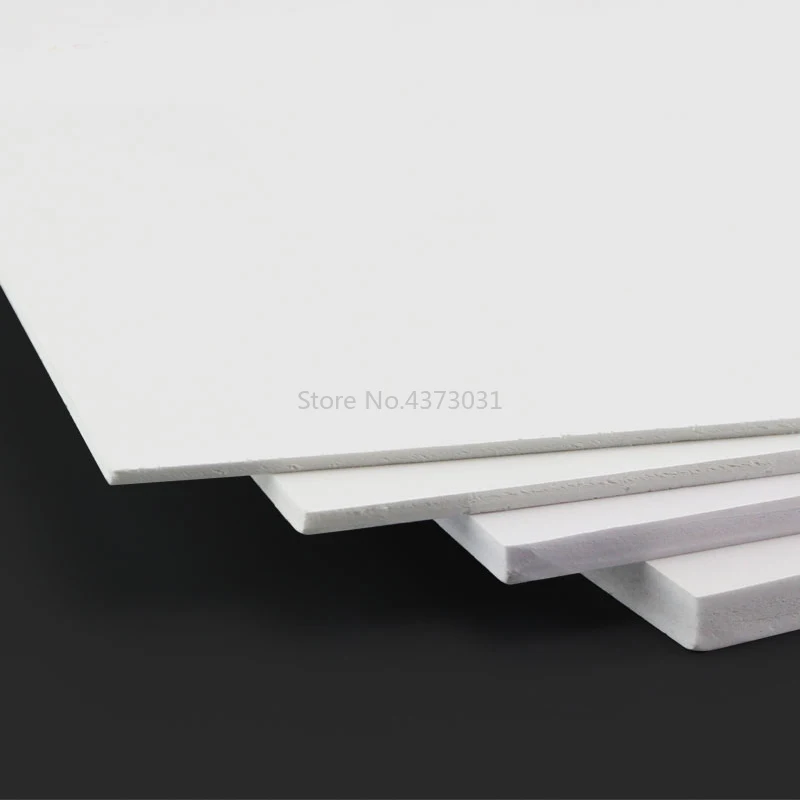 2 шт 300x400 мм белый ПВХ пенопластовая доска модель материал для изготовления пластмассы плоская доска для DIY Строительные Модели материалы
