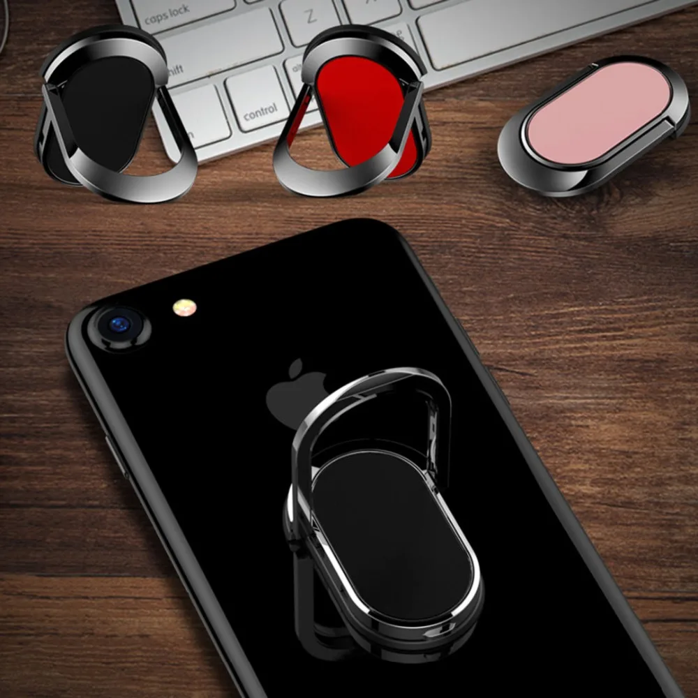 IMIDO Universal 360 Degree Finger Ring Stand Holder Car Magnetic Air Vent Mount For iPhone Samsung Xiaomi Cell Phone Holder