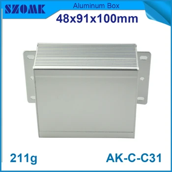 

1 piece aluminium material good quality electronics diy industrial box 43x83MM power distribution box aluminium cas