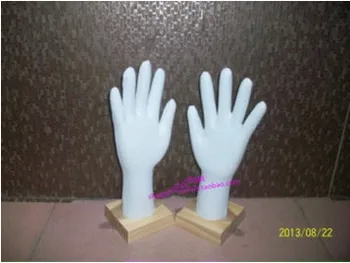 

Free shipping!! Hot Style Different Colors Female Pu Soft Mannequin Hand Manikin For Display Hand Best Value