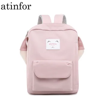 

Fashion Nylon Small Backpack Women Simple Design Lady Daily Shoulder Purses Bags Travel Laptop Bagpack Girls