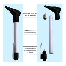 Otoscope Ophthalmoscope Stomatoscop Medical EarCare Diagnostic Instrument 1Set Medical Ear Eye Throat Diagnostic HealthCare Tool