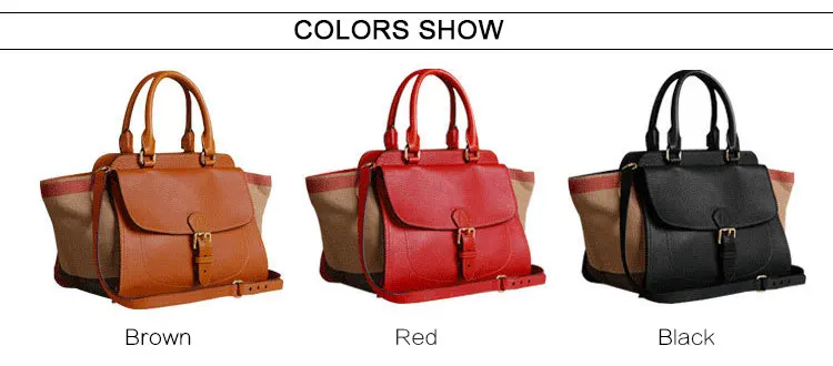 famous brand women handbags classic plaid canvas shoulder bag trapeze bags for women with logo (3)