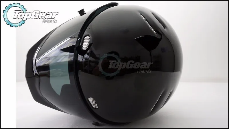 Нововису высокое качество(Bluetooth) первое поколение Stig 1 шлем черный цвет с черный с козырьком автомобиль/мотоциклетный шлем