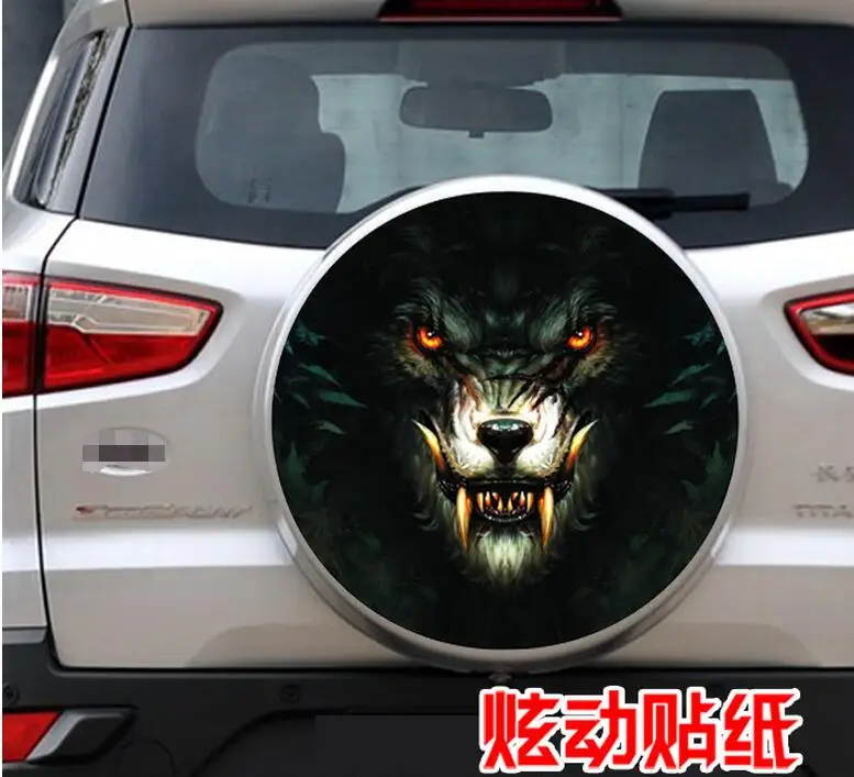 Reserveradabdeckung Für Toyota Prado - Polyester Radschutz 14-17 Zoll