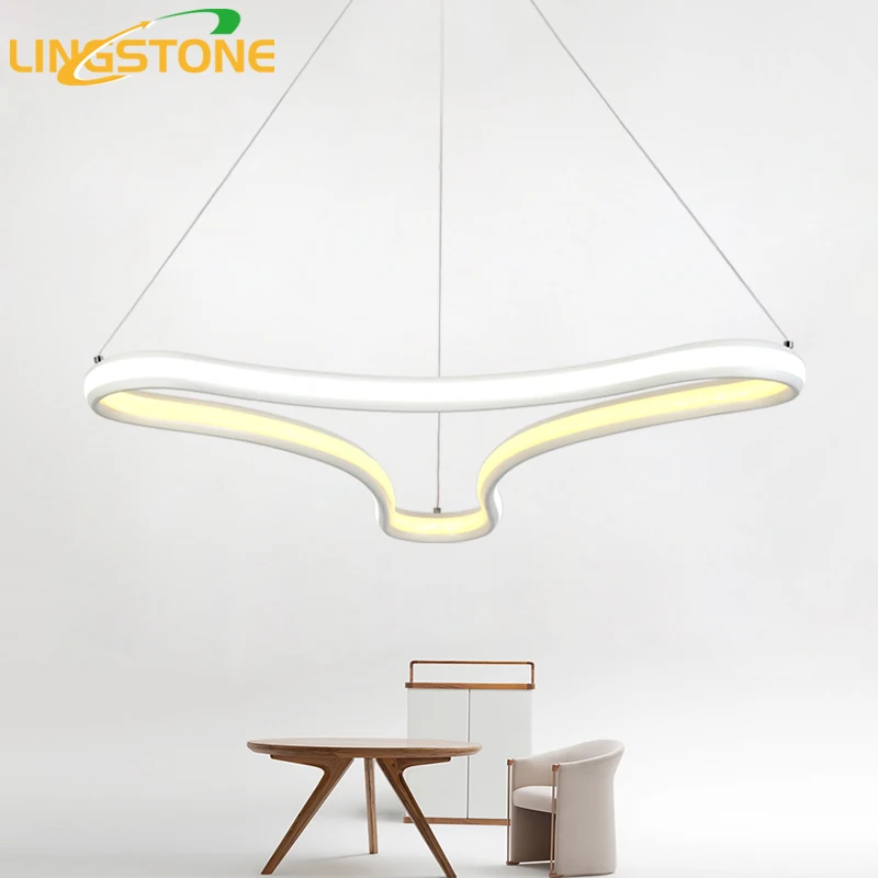 

Led Pendant Lamp Hanglamp Modern Light Remote Control Hanging Restaurant Bar Ceiling Chandelier Lighting Fixture Kitchen Dining