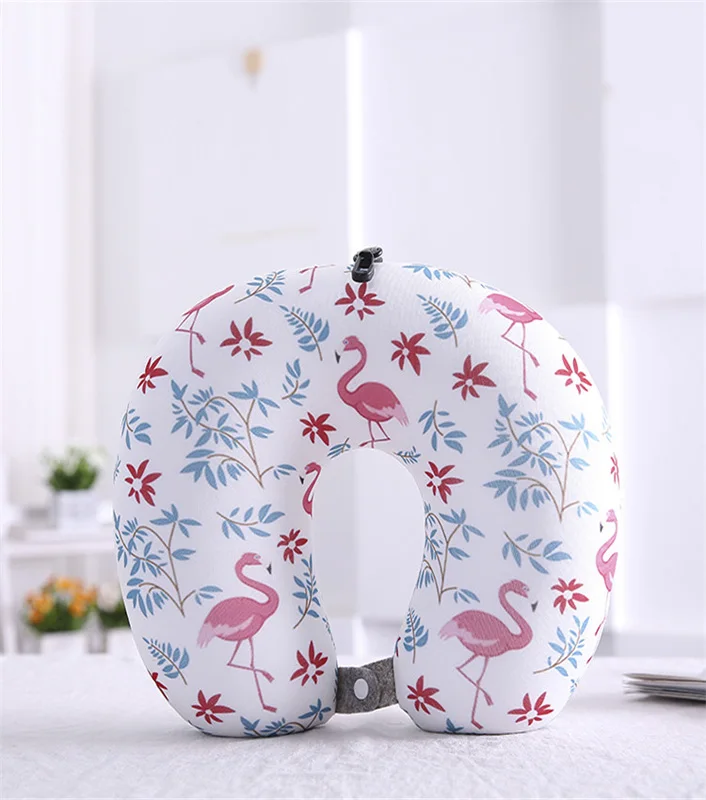 L090-KAYIYO Travel Pillow Neck Care Foam Particles U Shaped Pillow Home Soft Cushion Pillow For Office Car Pillow (2)