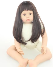 Realistic Baby Doll Sweet Blanks for Doll 28 inch Gentle Touch Vinyl Lifelike Reborn Baby Dolls for Dress Up