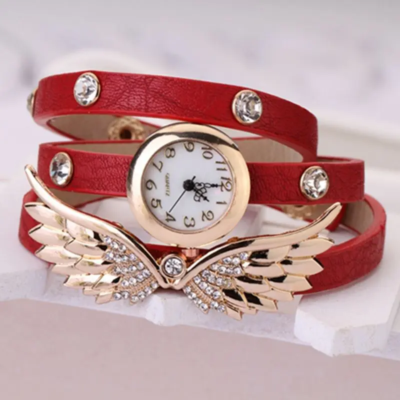 Дрель 3-кольцо цепочка на руку женские наручные часы со стразами Кварцевые наручные часы с бриллиантами ремешок для наручных часов многослойный браслет круглые часы