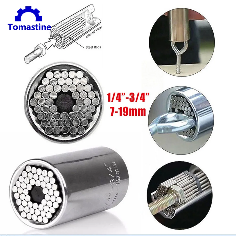 универсальные торцевые. универсальные торцевые. универсальный торцевой гаечный ключ 7-19 мм tools all grip. универсальные торцевые. головка торцевая универсальная deko dh09 7-19мм.