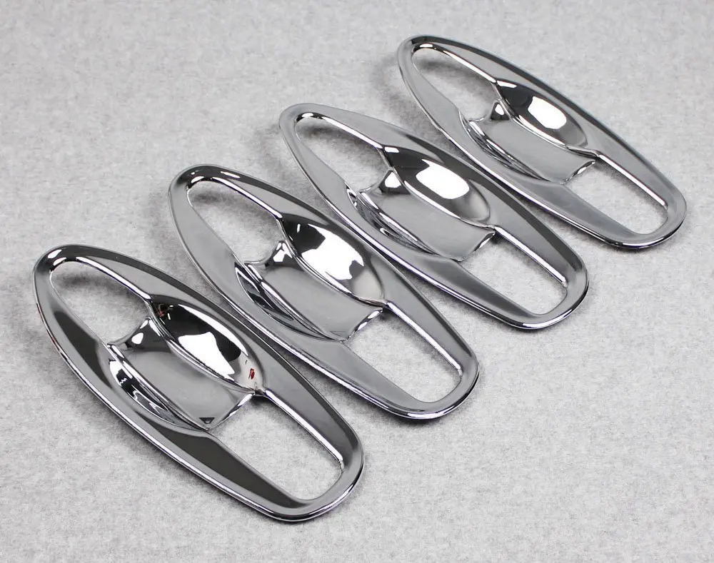 

Хромированная Крышка для ручки дверной чаши Подходит для Nissan X-Trail Rogue 2014 2015 2016 2017