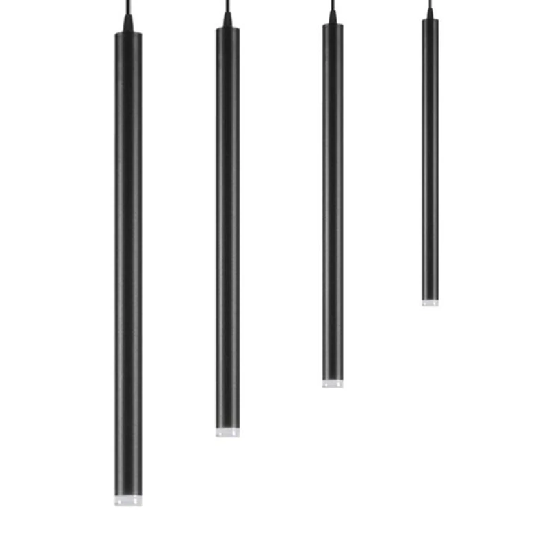 LukLoy Modern Pendant Lights Tube Lamp Hanging Long Tube Spot Lights Downlights Kitchen Island Bar Counter Lighting Fixture (1)