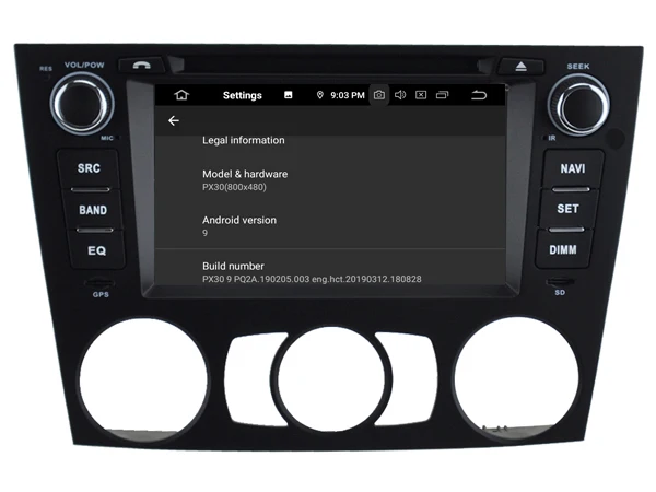 Flash Deal Navirider OS 9.0 Car Android Player For BMW E90 E91 E92 E93 3 Series 05-12 MT radio gps navigation bluetooth TDA7851 Amplifier 5