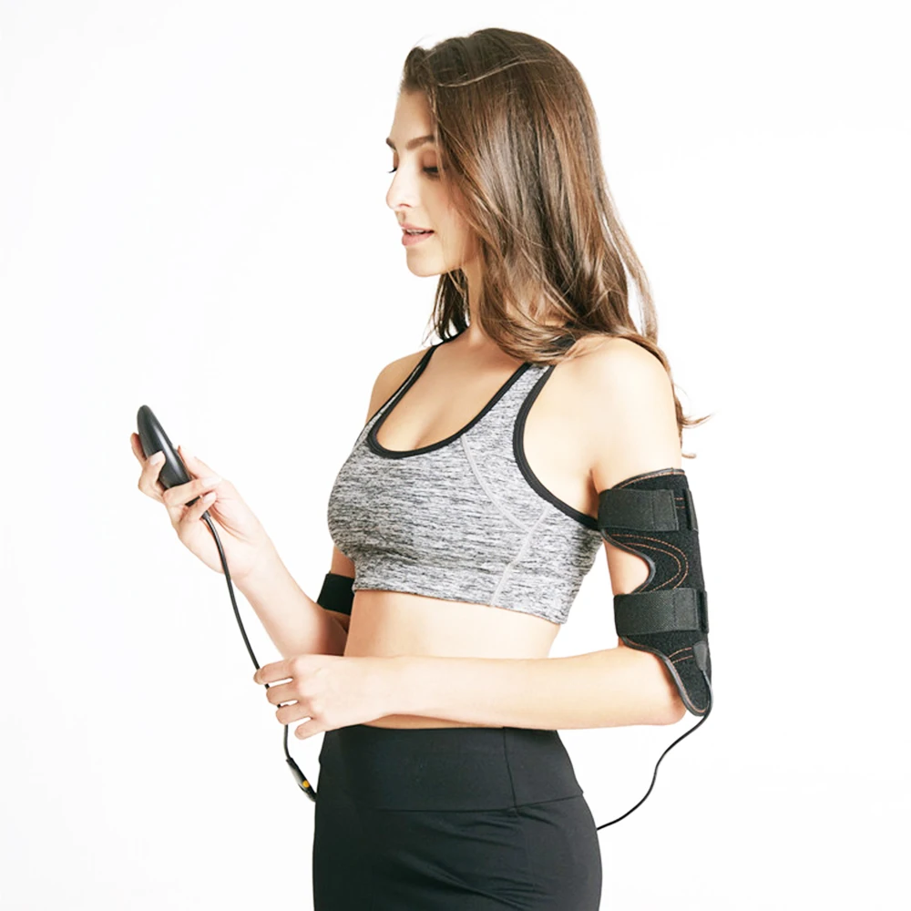 Electric Smart rechargeable EMS arm slimming belt calf Arm Exerciser Weight Loss Slimming Tens low frequence Intensive Massager