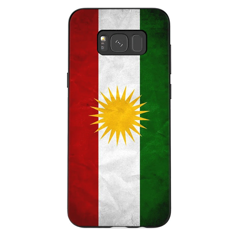 Крутые чехлы для телефонов kurdivan с флагом Samsung Galaxy A3 A5 A6 A7 A8 A9 A10 A20 A30 A40 A50 A70 M10 M20 M30 M40