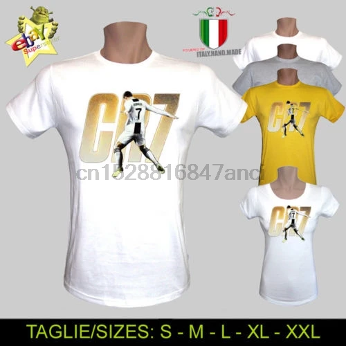 

T-SHIRT CRISTIANO RONALDO CR7 CALCIO JUVE TEAM CLUB UOMO DONNA BAMBINO Cool Casual pride t shirt men Unisex Fashion tshirt