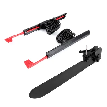 

2Pcs Kayak Pedal Foot Braces Adjustable Locking Kayak Pedals with Tail Rudder Foot Control Direction Steering System Tool Kit