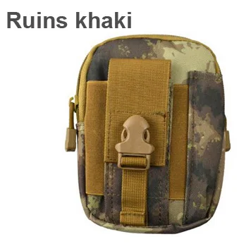 Походная сумка для альпинизма Тактическая Военная поясная сумка-кошелек чехол для телефона для iPhone 7 для samsung - Цвет: as picture show