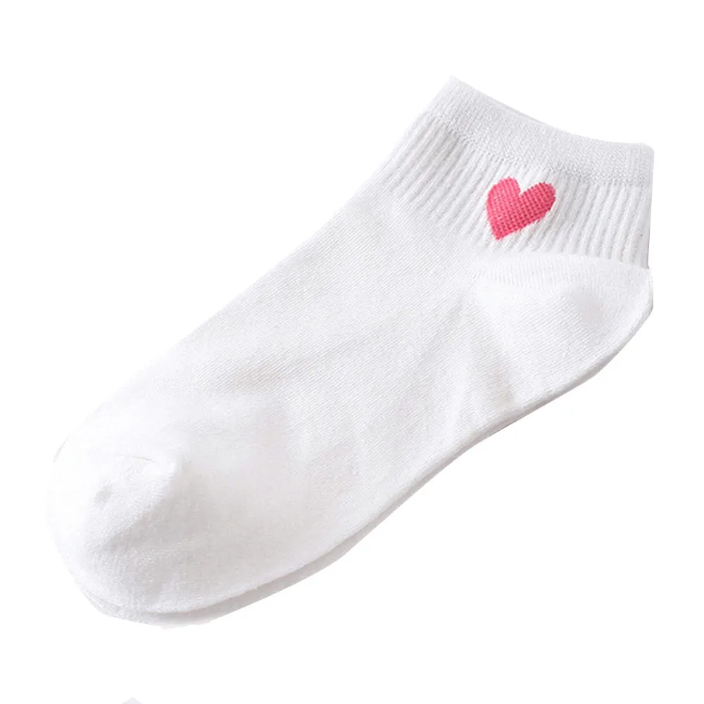 Женские модные носки в форме сердца для скейтборда удобные носки