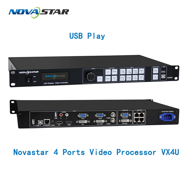 Novastar full color led display 2 in 1video
