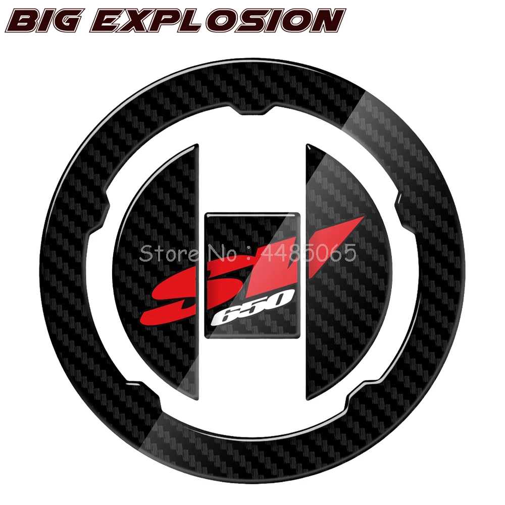 

Motorcycle Sticker 3D Carbon Sticker Fuel Gas Stopper Protector Decals For Suzuki SV650, 1999, 2000, 2001, 2002