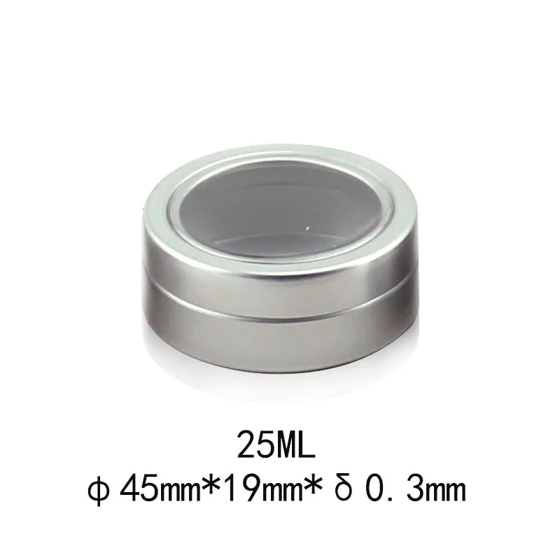 

25ml 45*18mm open window, earth cover, aluminum tube jewelry, headset, makeup butter, lipstick box.