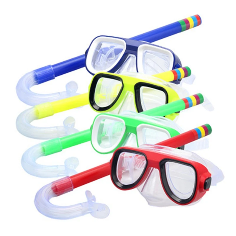 

Outdoor swimming fishing pool equipment snorkel glasses set anti-fog diving mask Drifting