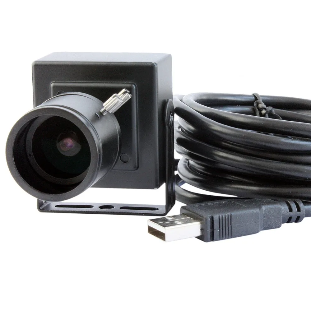 5MP HD Aptina MI5100 CMOS 2,8-12 мм варифокальный cctv Мини Промышленная USB камера с высоким разрешением fps, высокоскоростная веб-камера