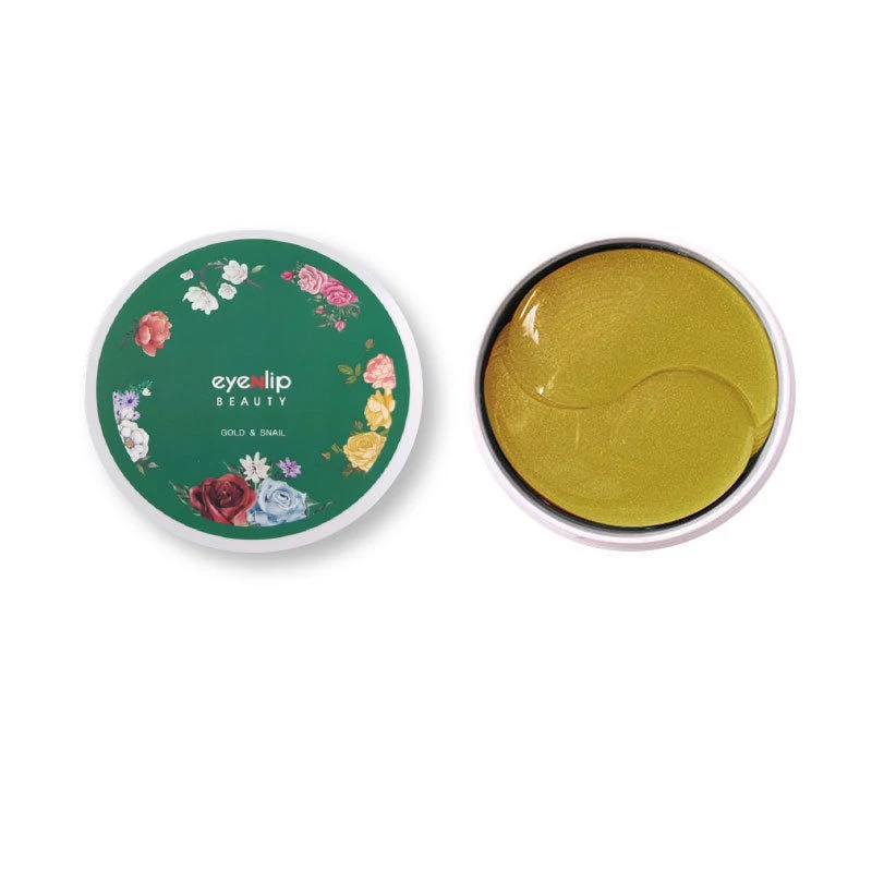 Pаспродажа Корея Косметика eyenlip золото улитка гидрогель глаз патч 60 шт. маска для глаз Уход за кожей лица темные круги увлажняющий отбеливание против м...