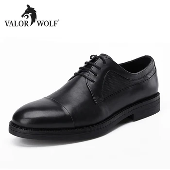 

derby shoes man genuine leather cow new 2018 fashion