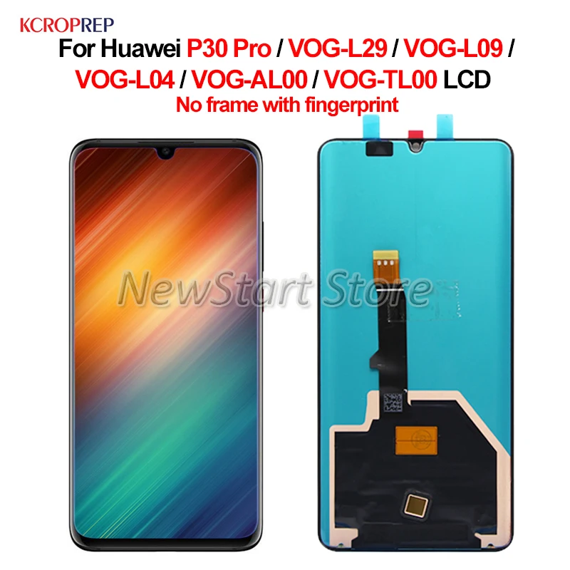 

For Huawei P30 Pro LCD Display Touch Screen Digitizer Assembly 6.47" For Huawei P30Pro VOG-L29 VOG-L09 VOG-L04 VOG-AL00/TL00 lcd