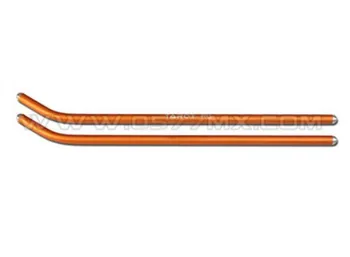 

Tarot 450V2 Skid Pipe Aluminum 10pcs=1pack TL1261-01 Orange