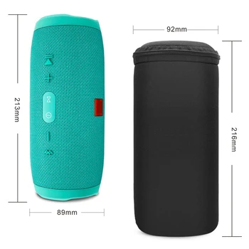 

Newest Travel Protective Case for JBL Charge 3 Carry Pouch Bag Cover Case for JBL Bluetooth Speaker Outdoor Zip Carry Soft Box