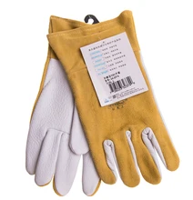 Grain Deerskin TIG Welding Glove Argon arc welding safety gloves deerskin welding work glove