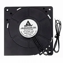 EC 110v 120V 220V 12038 12cm 120mmdual шарикоподшипник высокий объем воздуха турбинный вентилятор