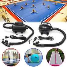 SGODDE 110/220 В 500 Вт Электрический воздушный насос для гимнастического мата, Воздушная качающаяся гимнастика Tae Kwon Do Pad, черный насос для надувного гимнастического мата