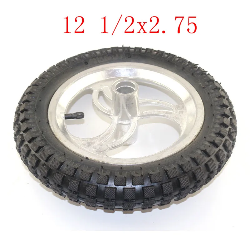 

Super 12 1/2 x 2.75 Front and Rear wheel assembly 1/2*2.75 tire for Razor Dirt Bike Rocket MX350 MX400 Mini Dirtbike