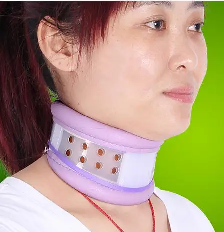 Breathable fixed neck collar cervical traction apparatus confining Cervical spondylosis household neck curvature correction medical polymer envelope neck collar cervical spondylosis cervical holder torticollis cervical traction s m l