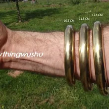 Ушу латунные предплечья тренировочные кольца Hong Quan железные кольца(только одна штука