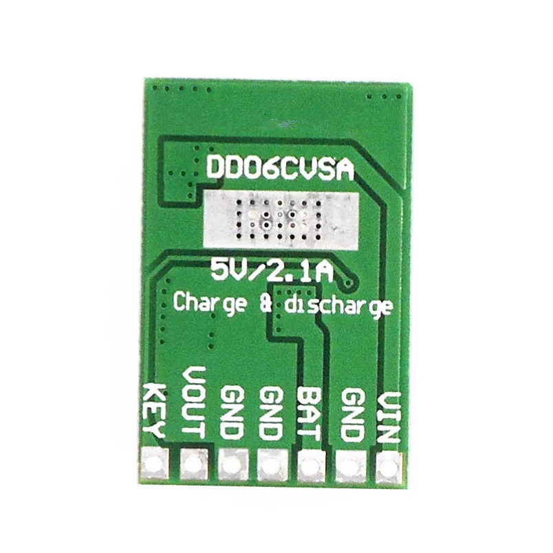 Модуль зарядки/разрядки/boost DD06CVSA 5 В/2 1 А 3 7 В 4 2 литиевая батарея мобильное питание