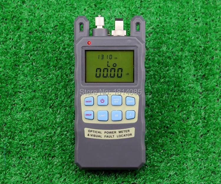 

Free shipping Fiber optical power meter -70 to +10dBm and 10mw 10km Fiber Optic Cable Tester Visual Fault Locator