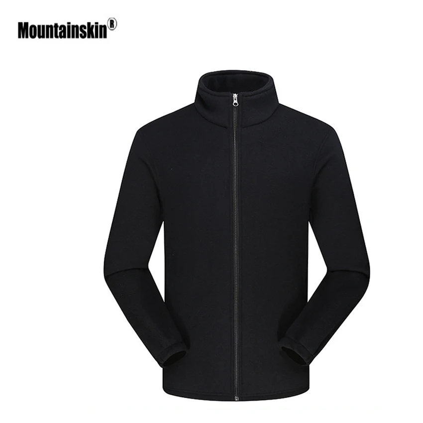 Mountainskin الرجال المرأة الخريف جواكت شتوية في الهواء الطلق الرياضية التخييم المشي الحرارية جاكيتات الصوف الإرتحال معاطف VA311