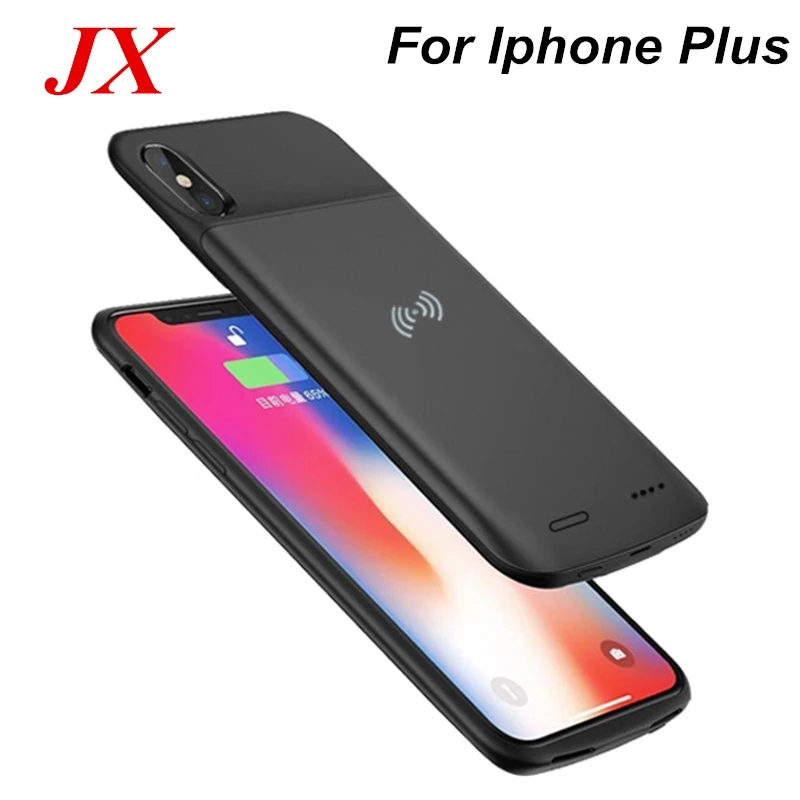

3000 mah For iphone 6 Plus Battery Case Smart Wireless Charging Cover Power Bank For iphone 6 6s Plus 7 8 Plus Battery Case