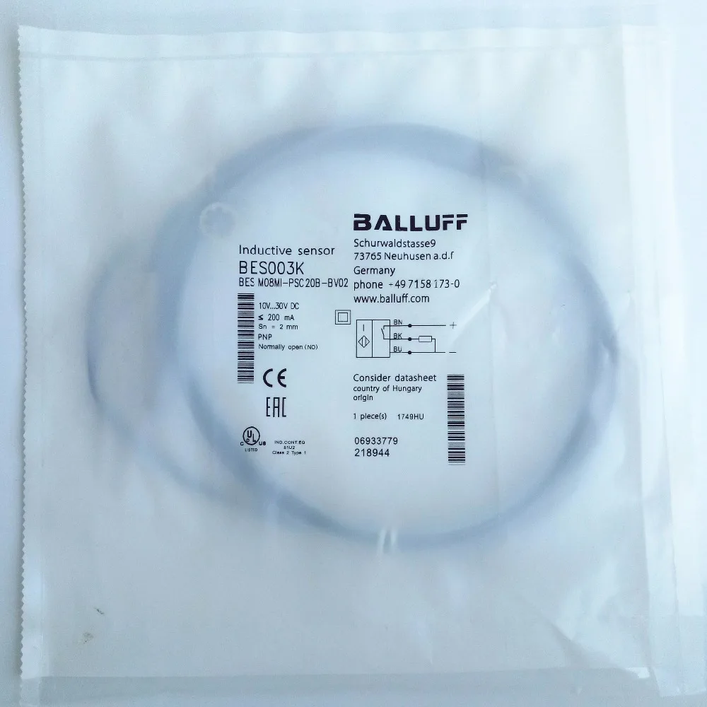 BES M08MI-PSC20B-BV02 BV03 BV05 Balluff New High-Quality Proximity Switch Sensor | Электронные компоненты и