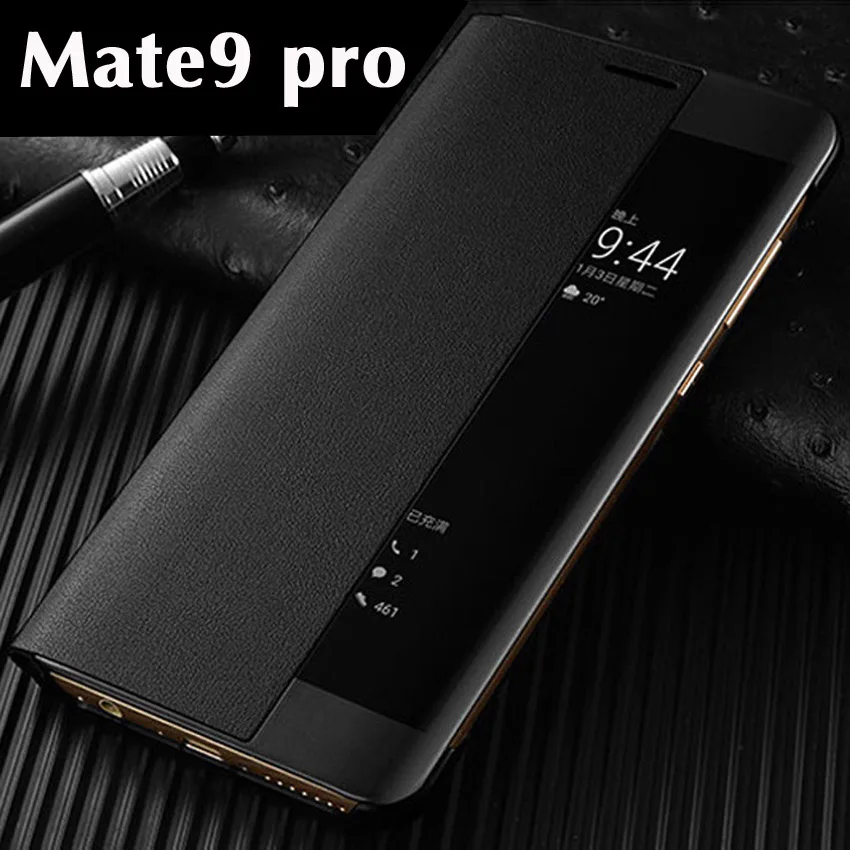 pu case for huawei Cao Cấp Thông Minh Gập Dành Cho Huawei Mate 9 Pro 9pro Từ Da Dành Cho Huawei Mate9 Pro Mate9pro Chống Sốc trường Hợp huawei waterproof phone case Cases For Huawei