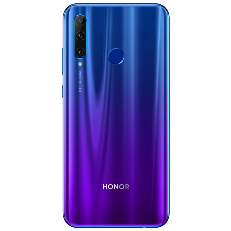  Original Honor 20i honor 20 lite Mobile Phone 6.21 inch Android 9.0 FM Face Fingerprint Unlock Smar