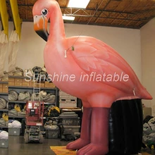 2018 Hot sale outdoor decoration giant pink inflatable flamingo for advertising цена 2018 Hot sale outdoor decoration giant pink inflatable flamingo for advertising цены онлайн