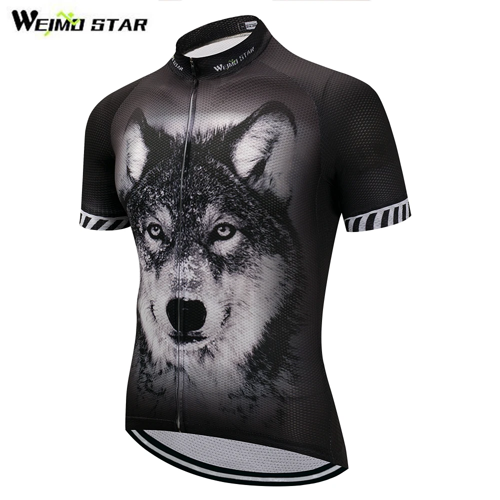 3D Wolf Bike Team Pro Ciclismo Jersey Ropa Ciclismo 2018 mtb bicicleta Ciclismo Ropa verano bicicleta camiseta Maillot Ciclismo